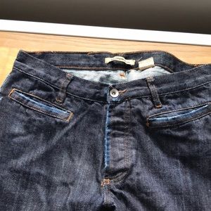 Men’s dark wash jeans